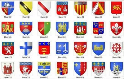 Je collectionne les blasons, je suis...