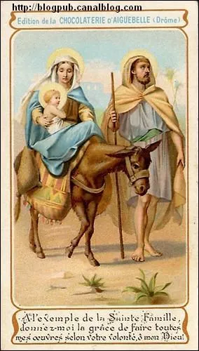 Je collectionne les images pieuses, je suis...