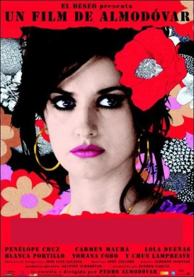 Ce film espagnol de Pedro Almodovar est... ?
