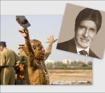 Dans 'Slumdog millionaire', le petit Jamal est prt  tout pour rencontrer la lgende bollywoodienne... ?