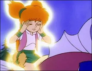 Flora est une petite fille ne d'une plante qui est capable de communiquer avec la faune et la flore. Quel animal chevauche-t-elle pour se dplacer ?