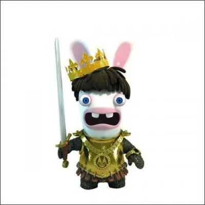 Qu'a ce lapin sur sa tte ?