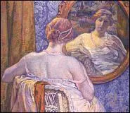 Qui a peint 'Femme au collier rose' ?