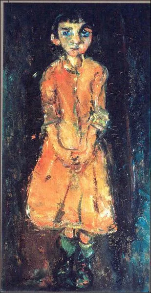 Qui a peint 'Fillette en robe rose' ?