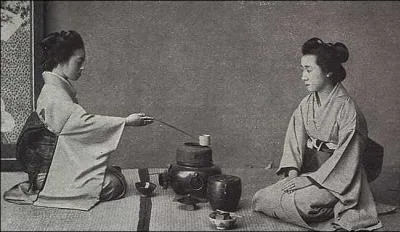 La crmonie que l'on voit sur cette photo et une crmonie traditionnelle et rituelle de ce pays. Quelle boisson chaude prpare-t-on durant cette crmonie ?