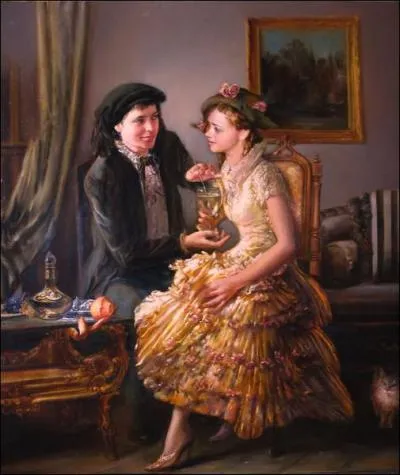 Qui a peint 'Les amoureux' ?