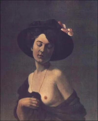 Qui a peint Portrait de femme en chapeau noir ?