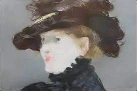 Qui a peint Mery Laurent au chapeau noir ?