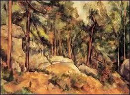 Qui a peint Rochers dans le parc du chteau noir ?