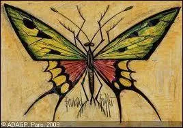 Qui a peint Papillon vert et orange ?