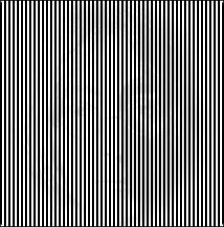 Regardez le dessin puis loignez-vous. Que se passe-t-il ?