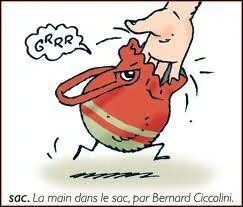 Que se passe-t-il si on vous prend la main dans le sac ?