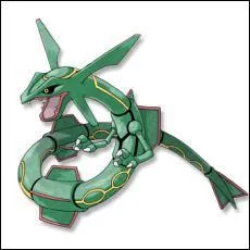 Quel est le nom japonais de Rayquaza ?