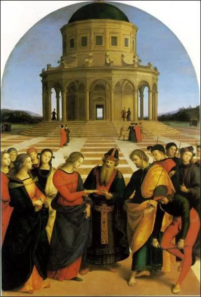 Qui a peint Le mariage de la vierge ?