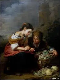 Qui a peint 'Fille vendant des fruits' ?