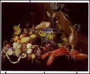 Qui a peint 'Nature morte aux fruits et homard' ?