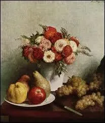 Qui a peint 'Fleurs et fruits' ?