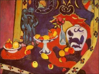 Qui a peint 'Fruits et bronze' ?