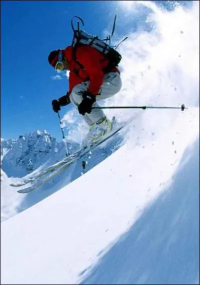 Les Alpes franaises possdent le plus grand domaine skiable d'Europe.