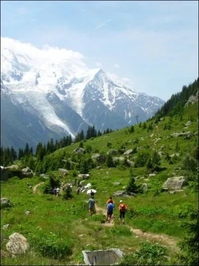 O se trouve le Mont Blanc ?