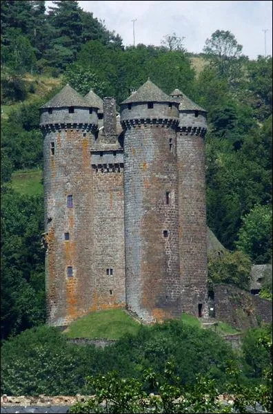 De quand date le chteau d'Anjony, dans le Cantal ?