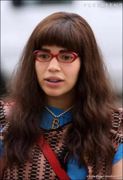 On peut dire du visage d'Ugly Betty qu'il est ...