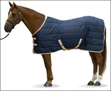 Pour mettre une couverture  un cheval, que fait-on ?