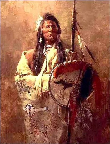 Les visages ples appelaient les indiens, ...