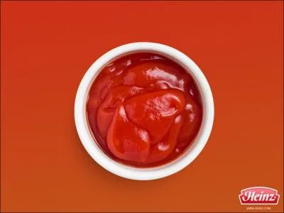 Rouge, comme cette sauce amricaine qui accompagne les ptes et les frites de vos enfants.