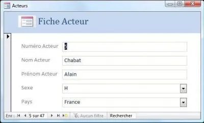 Lorsqu'un formulaire permet la consultation et la saisie de données, il est :