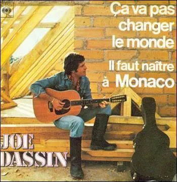 Ca va pas changer le monde. ' C'est drle, tu es partie...