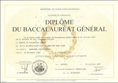 Quel prsident de la Rpublique a obtenu son bac au rattrapage ?