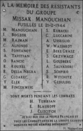 O les 23 rsistants ont-ils t fusills ?