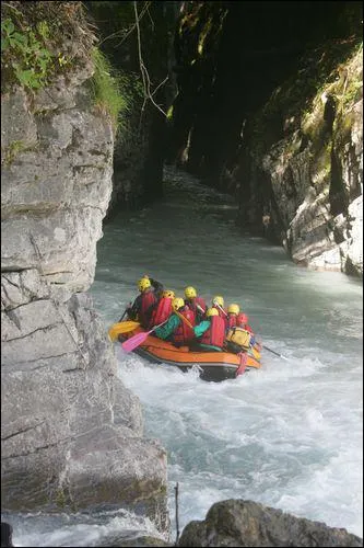 Dans quelles gorges de la rgion peut-on faire du kayak et du rafting ?