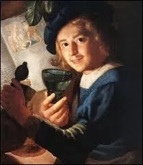 Qui a peint 'Jeune buveur' ?