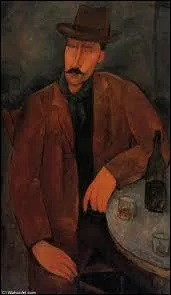 Qui a peint 'Homme avec un verre de vin' ?
