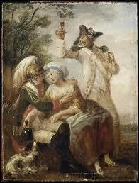 Qui a peint 'La buveuse' ?