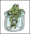 Qu'est-ce que la grenouille illustre et symbolise gnralement ?