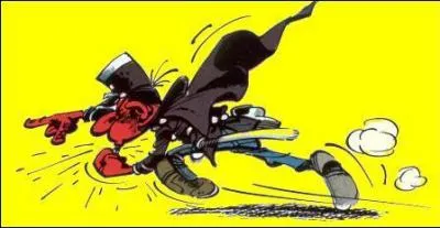 Agent qui veut absolument verbaliser Lagaffe et son automobile ...