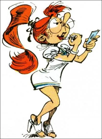 Et voici sa fiance ... Mademoiselle