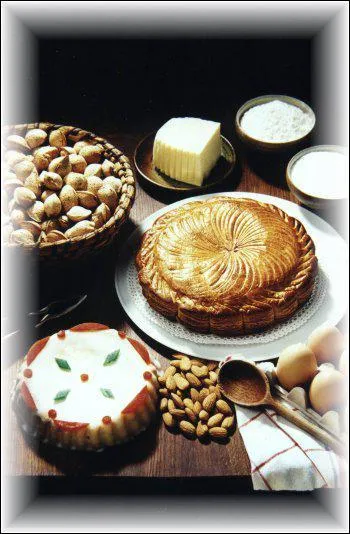 Quelle galette garnie de crme d'amande vient du Gtinais ?