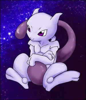 De quelle couleur est Mewtwo en forme shiny ?