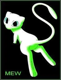 De quelle couleur est Mew en forme Shiny ?