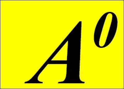 Un nombre A puissance 0 est gale  ... :