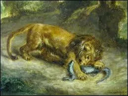 Qui a peint Lion et Caman ?