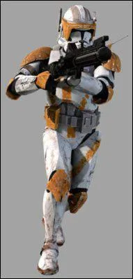 Quelle est l'arme principale des soldats d'infanterie Clone ?