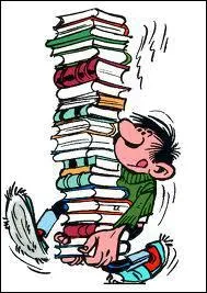 Quand on porte une lourde charge, sans aide :