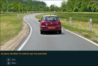 Je peux doubler la voiture qui me prcde ?