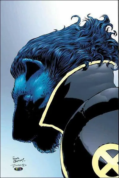 Quel X-Man  la peau bleue et  l'aspect lonin prnomm Hank Mc Coy a t jou au cinma par Nicholas Hoult (dans 'X-Men : le commencement') et par Kelsey Grammer (dans 'X-Men 3') ?