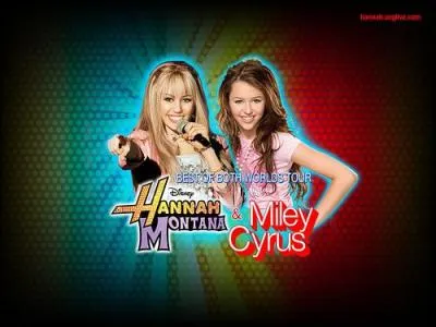 Dans quel album est-elle en mme temps Hannah et Miley ?